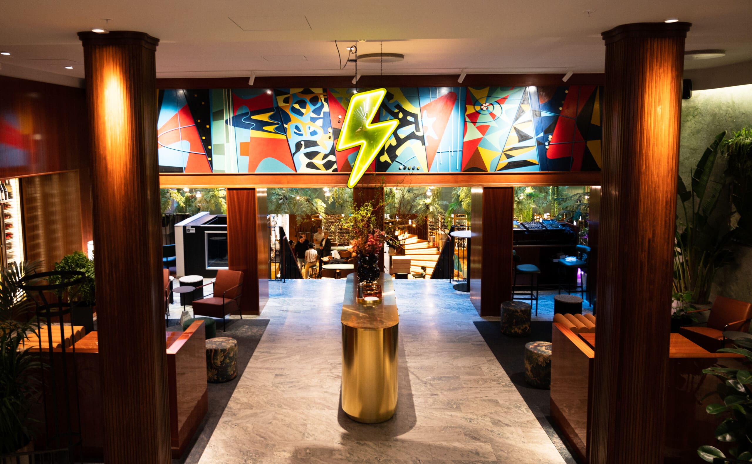 Lobbylounge på Brasserie Astoria