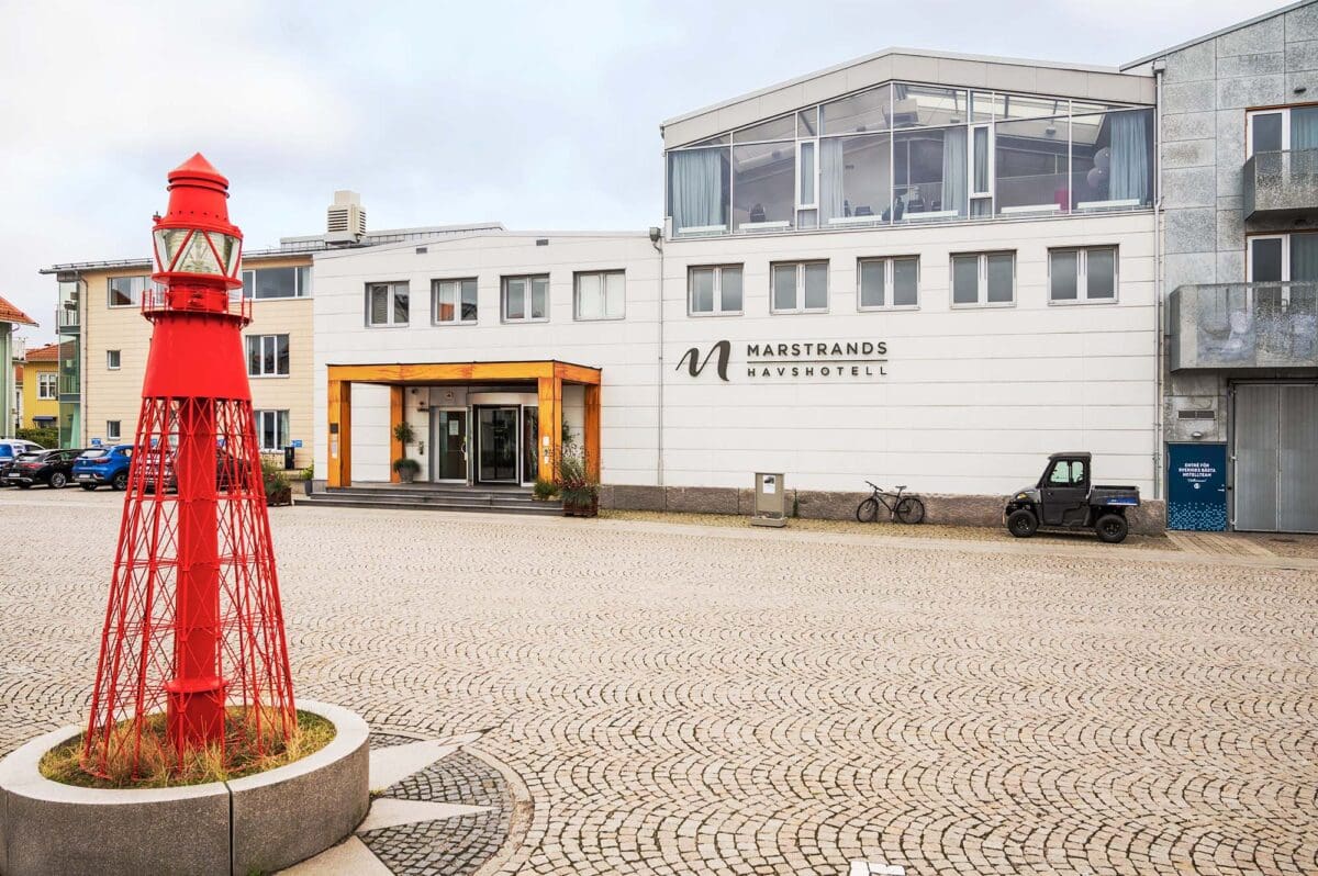 Fasad på Marstrands Havshotell