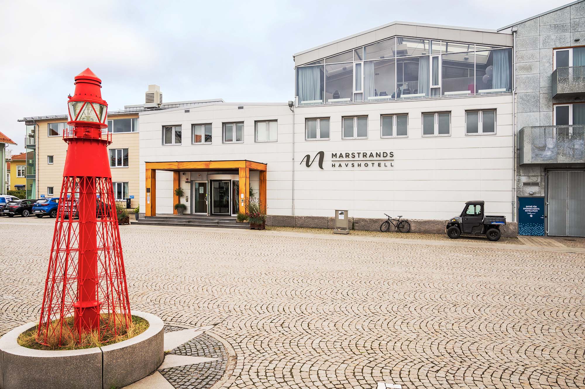 Fasad på Marstrands Havshotell